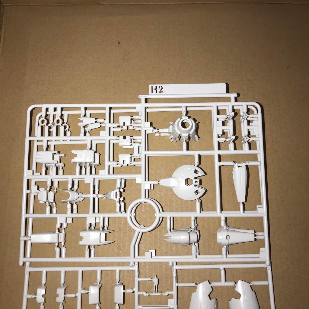 RG 13 Gundam GP01Fb Full Burnern Part | Runner H1 & H2 | Nomor 01-35