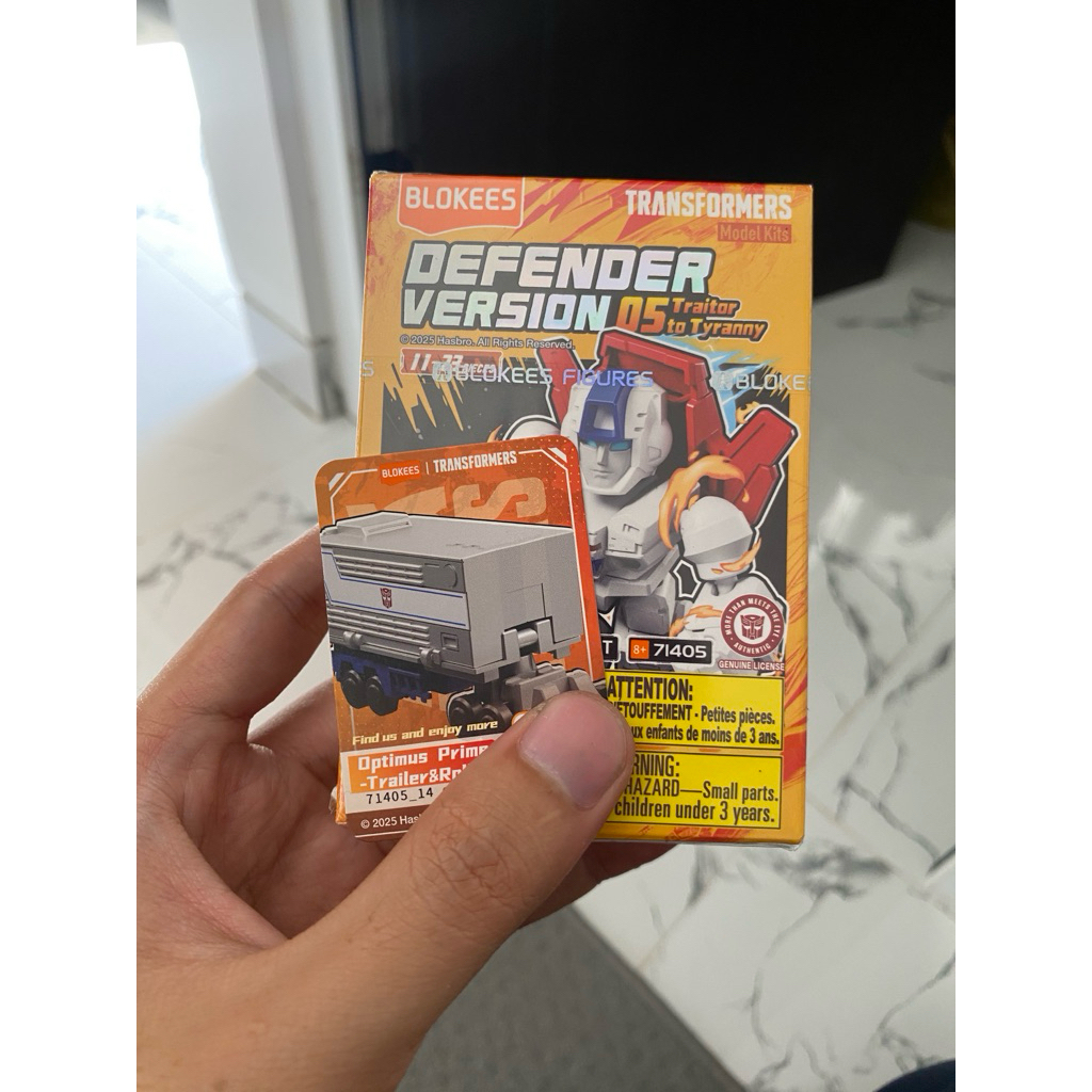 Blokees Transformers Optimus Trailer