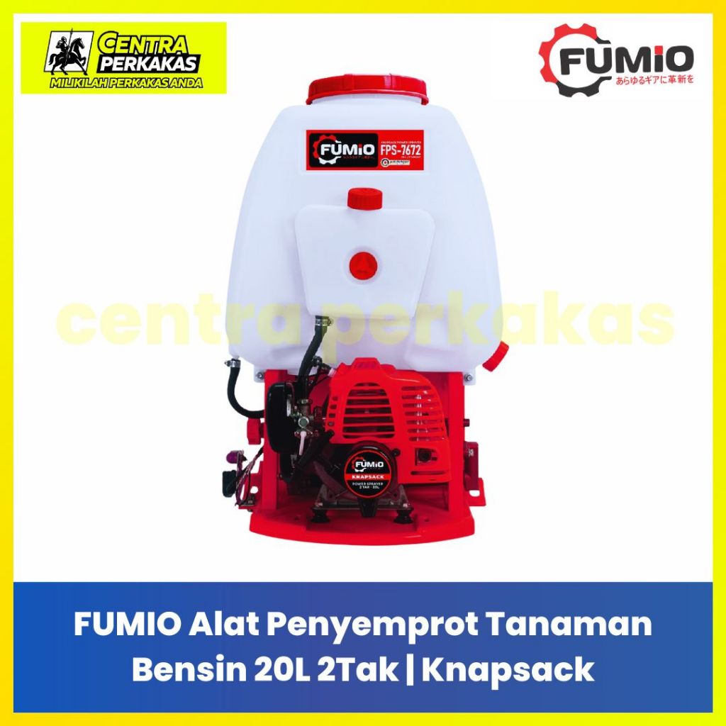 FUMIO Knapsack Power Sprayer 20 Liter 2-Tak - Mesin Semprot Hama Gendong