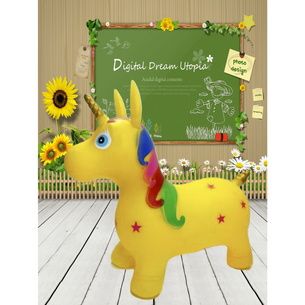 ANIMAL JUMPING MUSIK JUMBO/JUMPING UNICORN/MAiNAN KUDA KUDAAN/MAINAN ANIMAL TU