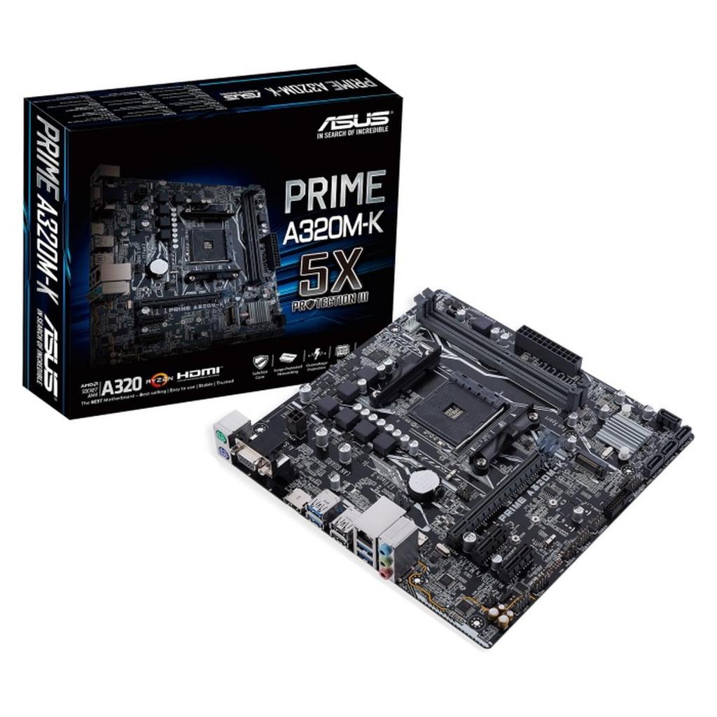 ASUS Prime A320M-K ( AMD Ryzen AM4 A320M DDR4 )