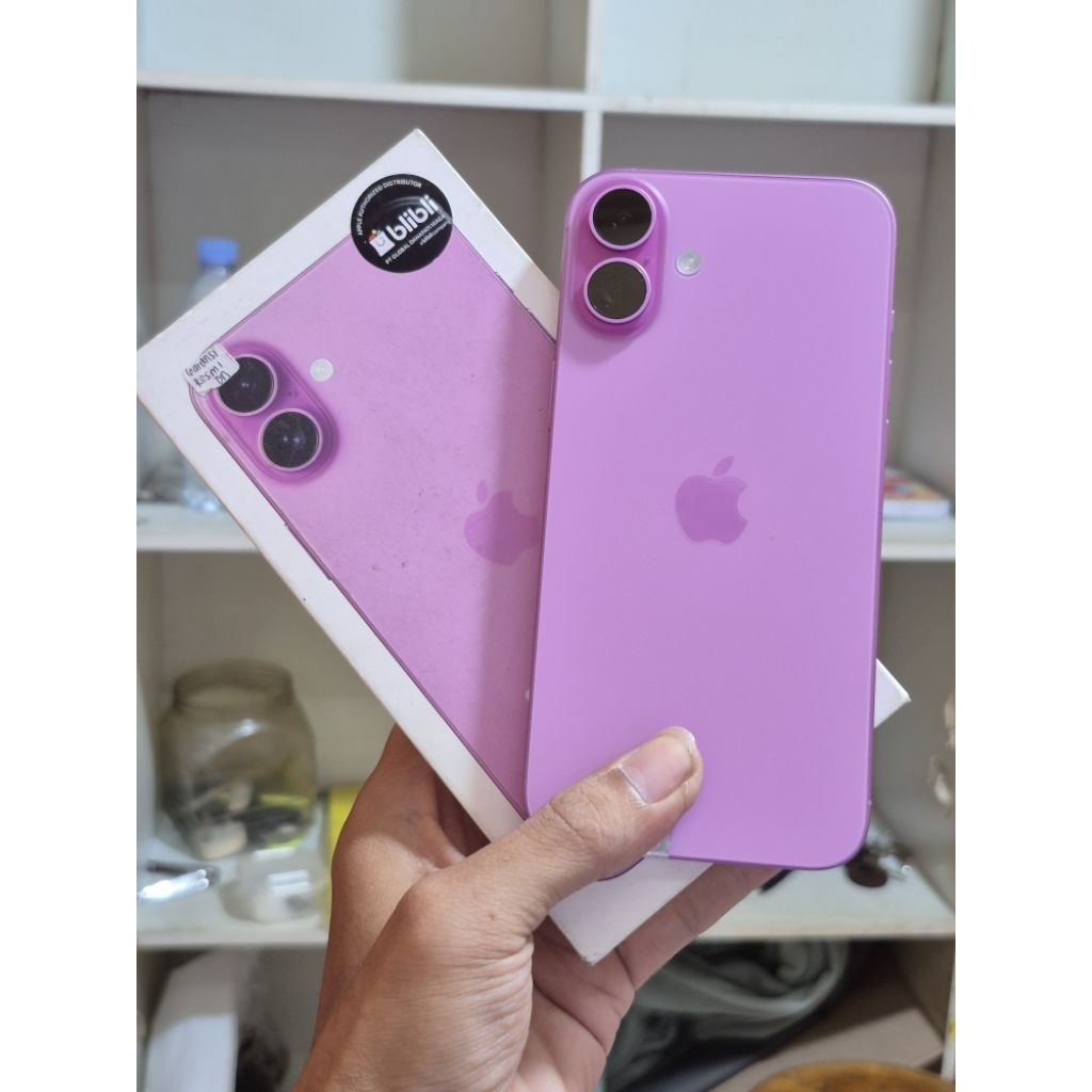 iphone 16 plus 128gb ex garansi ibox