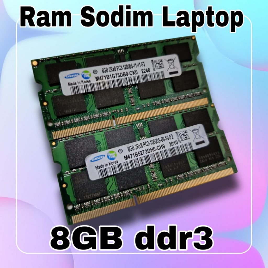 Ram 8Gb ddr3 SODIM LAPTOP