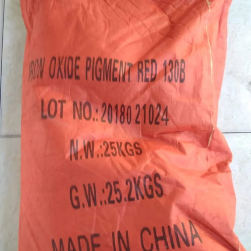 Iron Oxide 130b/ Oker/ Verf/ Pewarna Paving/ 25 kg