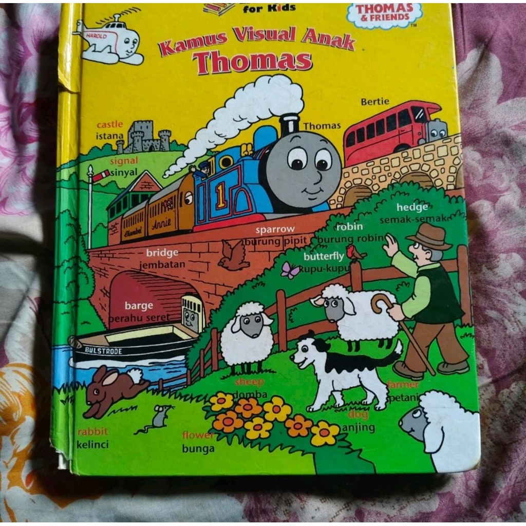 BUKU THOMAS AND FRIENDS BUKU INTERAKTIF ANAK ERLANGGA KIDS