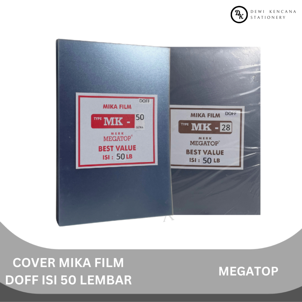 Cover Mika Doff / Mika Film F4 / Folio - Megatop Isi 50 Lembar