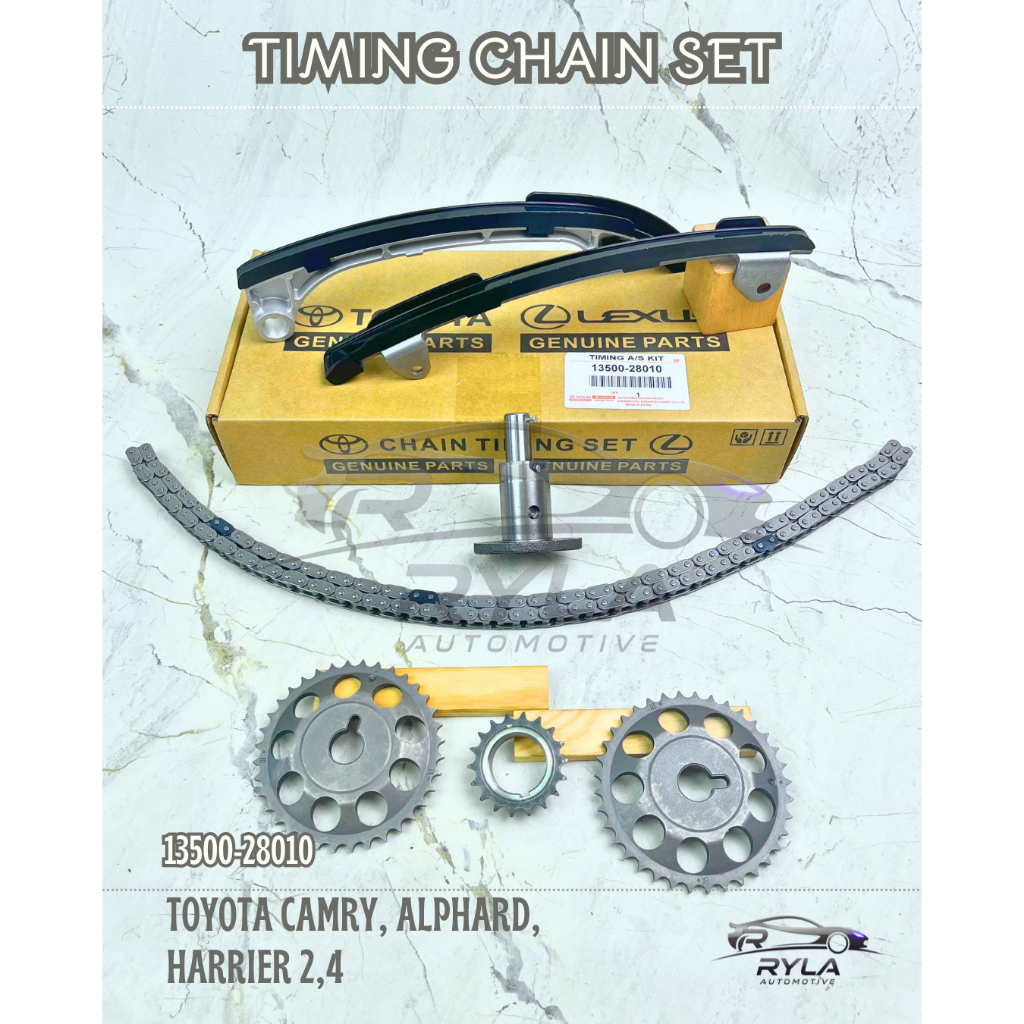 Timing Chain Kit Toyota Camry Alphard Harrier Previa RAV4 2.0L, 2.4L, 1AZ-FE, 2AZ-FE - 28010 / 13500