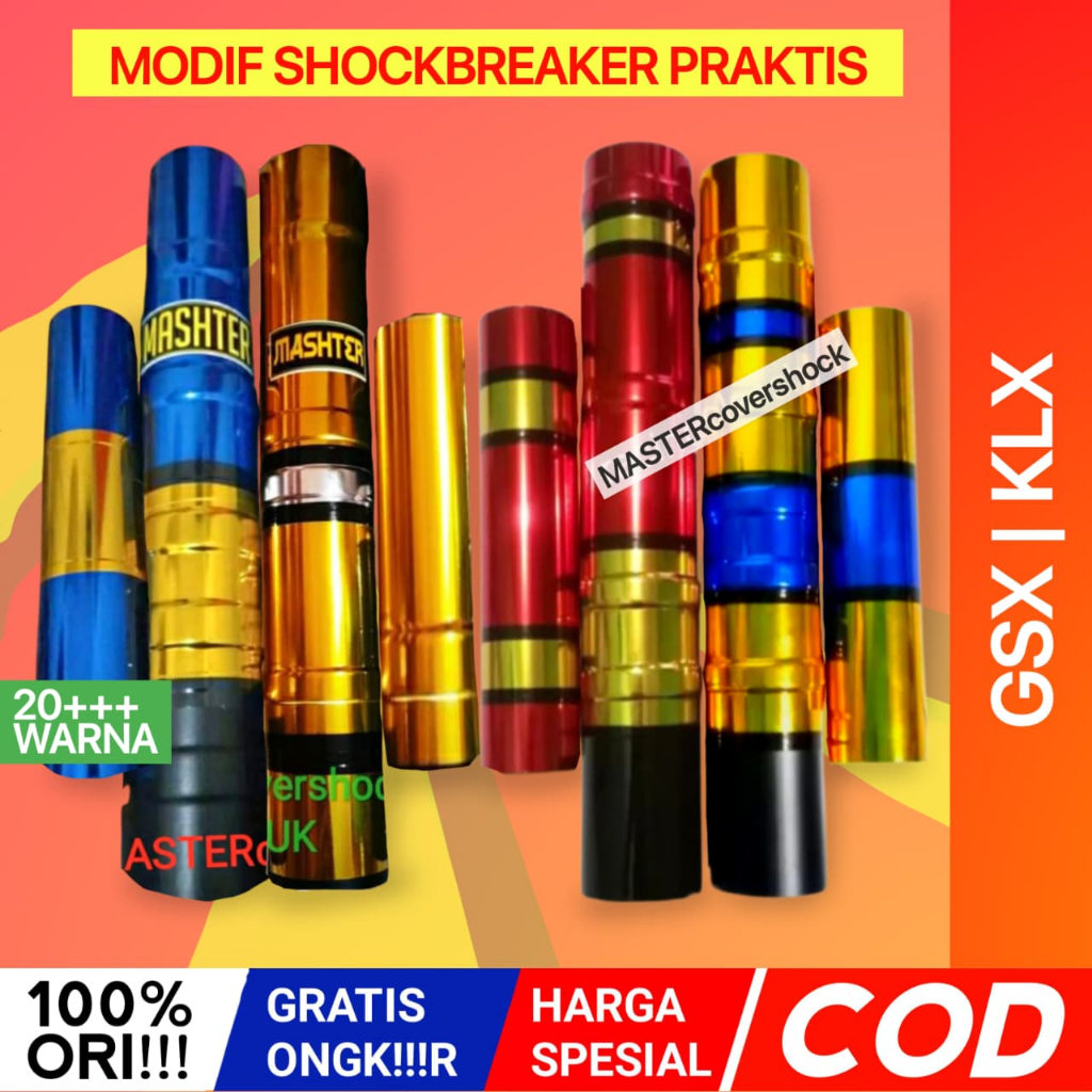 MASTER Cover Shock Sok Skok Depan Gsx Klx R S 150 150r Bf Tele Old New Depan V2