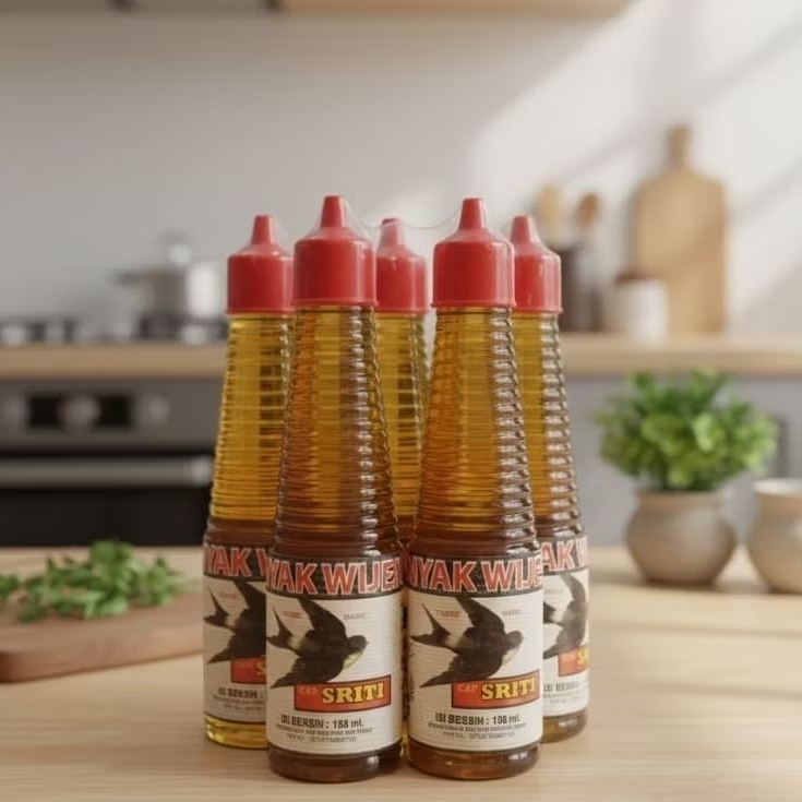 Minyak Wijen Premium Cap SRITI isi bersih 150ml Raja rasa (HALAL)