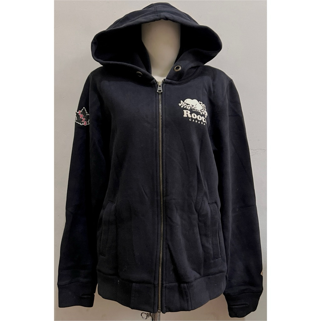 Jacket Hoodie Black Roots