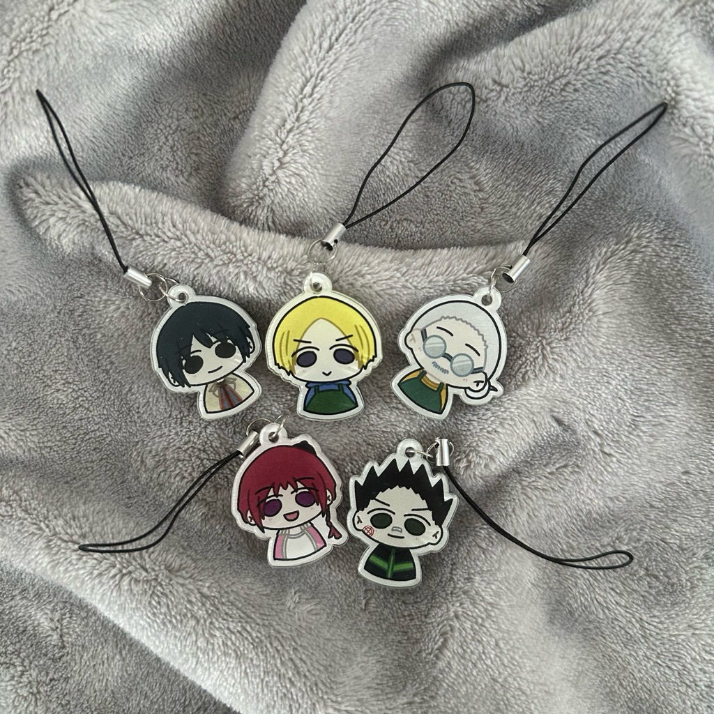 sakamoto days phone straps (sakamoto,shin,heisuke,nagumo,lu) | sakamoto days