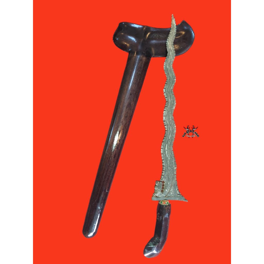 Keris Kelabang Sayuto Warangka Kayu Sono