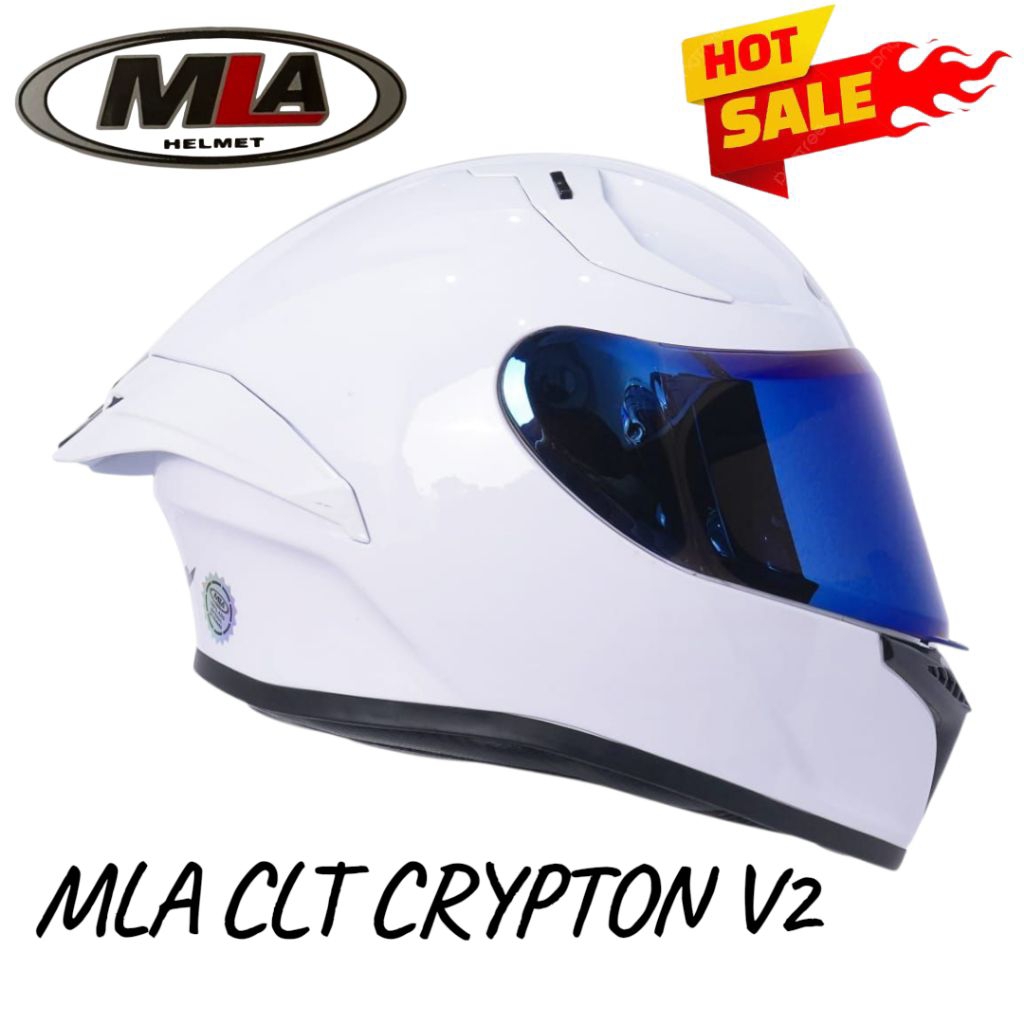 helm mla CRYPTON ORIGINAL FULL FACE MOTIF LEOPARD EASY GREEN helem mla