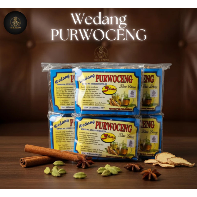 Wedang Rempah Purwaceng Khas Dieng - Isi 1 Sachet Dari Akar Purwaceng Asli