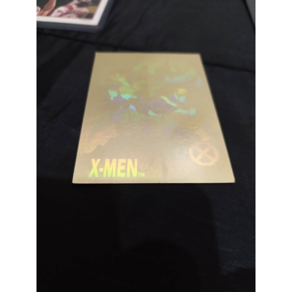 kartu marvel x men hologram