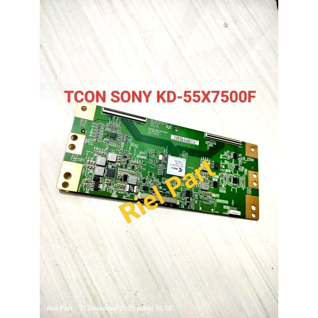 TCON - TICON - TIKON LOGIC BOARD TV LED SONY KD-55X7500F - KD 55X7500F - 55X7500 F