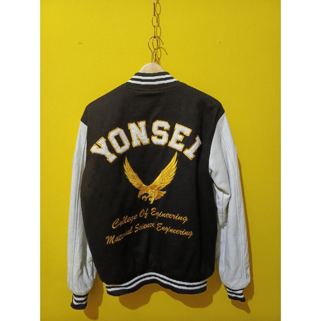 varsity univ yonsei leather