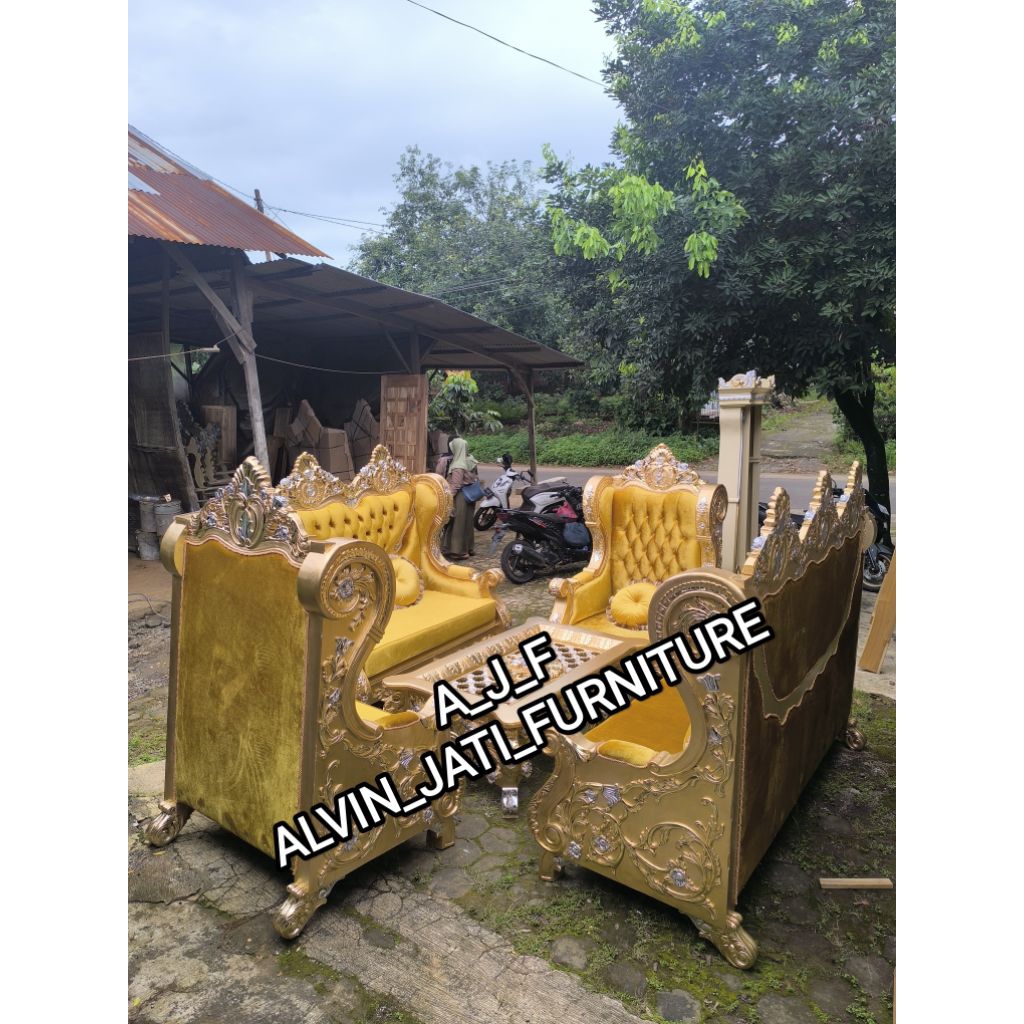 KURSI TAMU TERMEWAH/SOFA TAMU/KURSI RUANG TAMU/SOFA LUXURY/KURSI LUXURY
