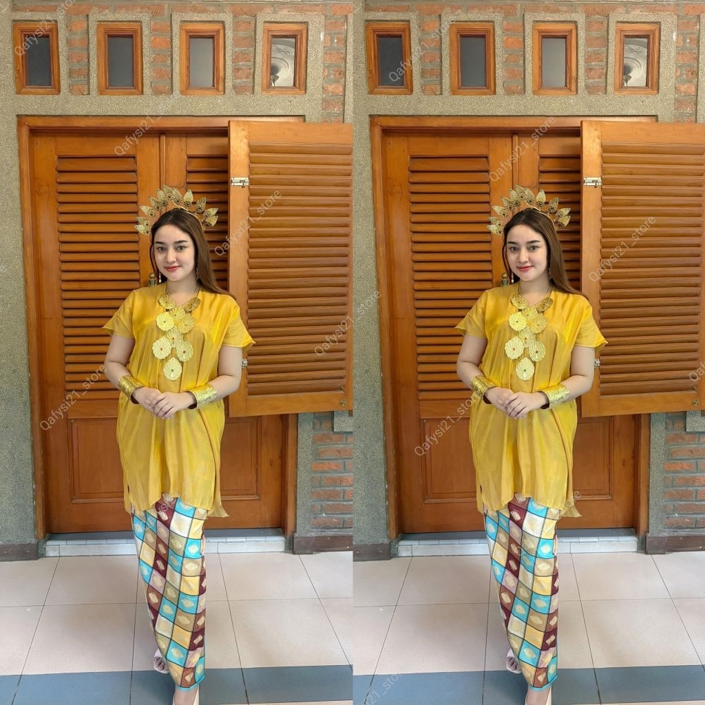 Baju Bodo adat bugis Makassar modern wanita