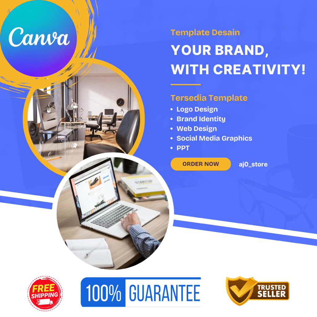 Template Canva Instagram Story dan Feed – Cocok untuk UMKM & Bisnis Online 1 Tahun