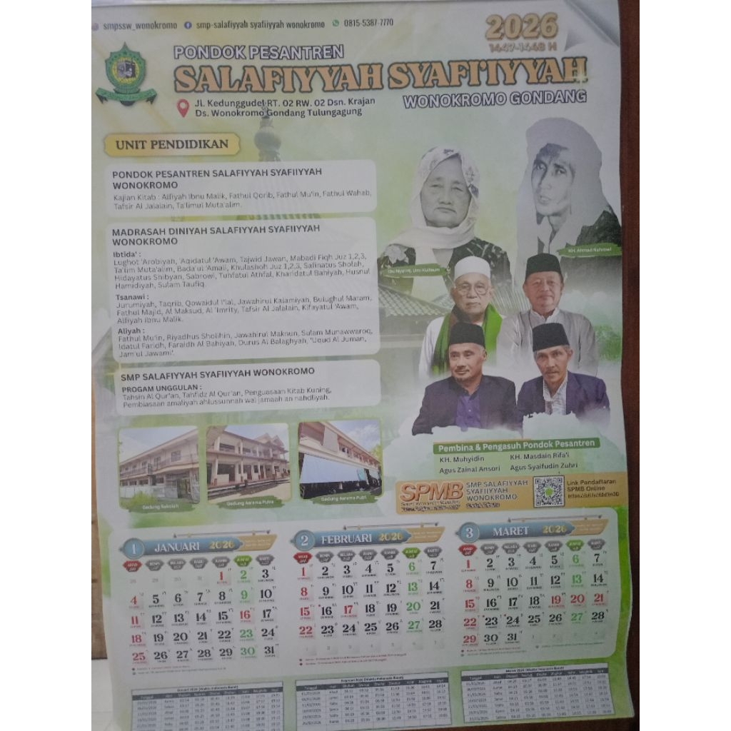 kalender 2026 pon pes wonokromo