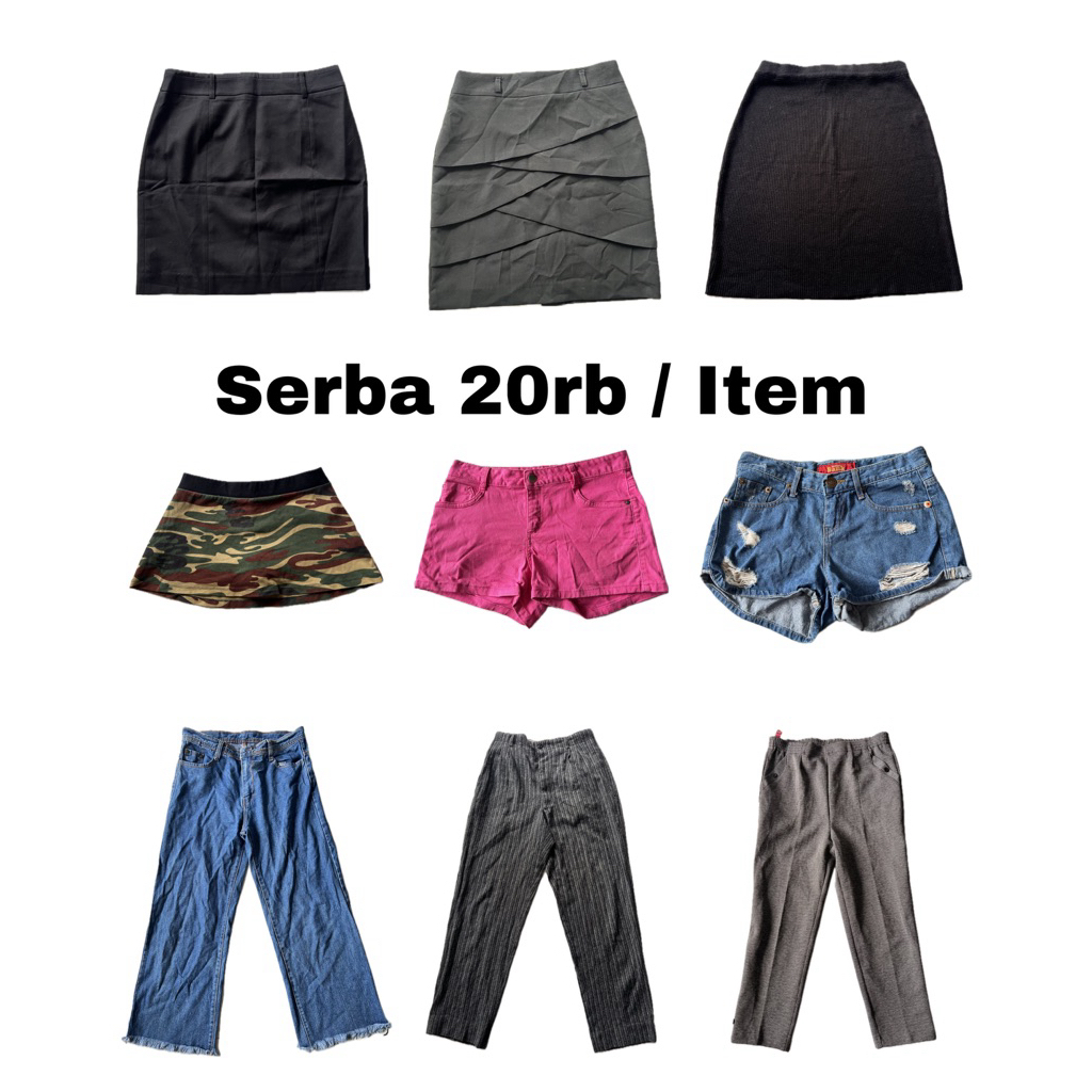 Preloved Rok / Preloved Hotpants / Rok mini