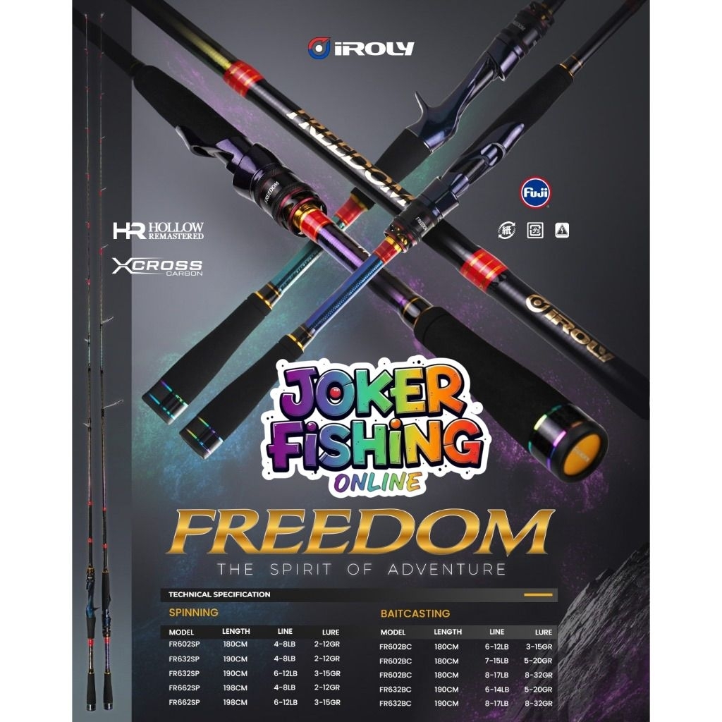 JORAN IROLY FREEDOM FULL FUJI CARBON X WRAP RINGAN