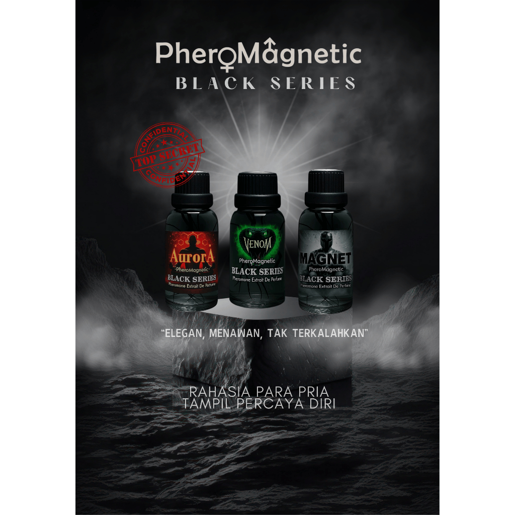 OIL PHEROMONE3 BLACK SERIES BY PHEROMAGNETIC PARFUM