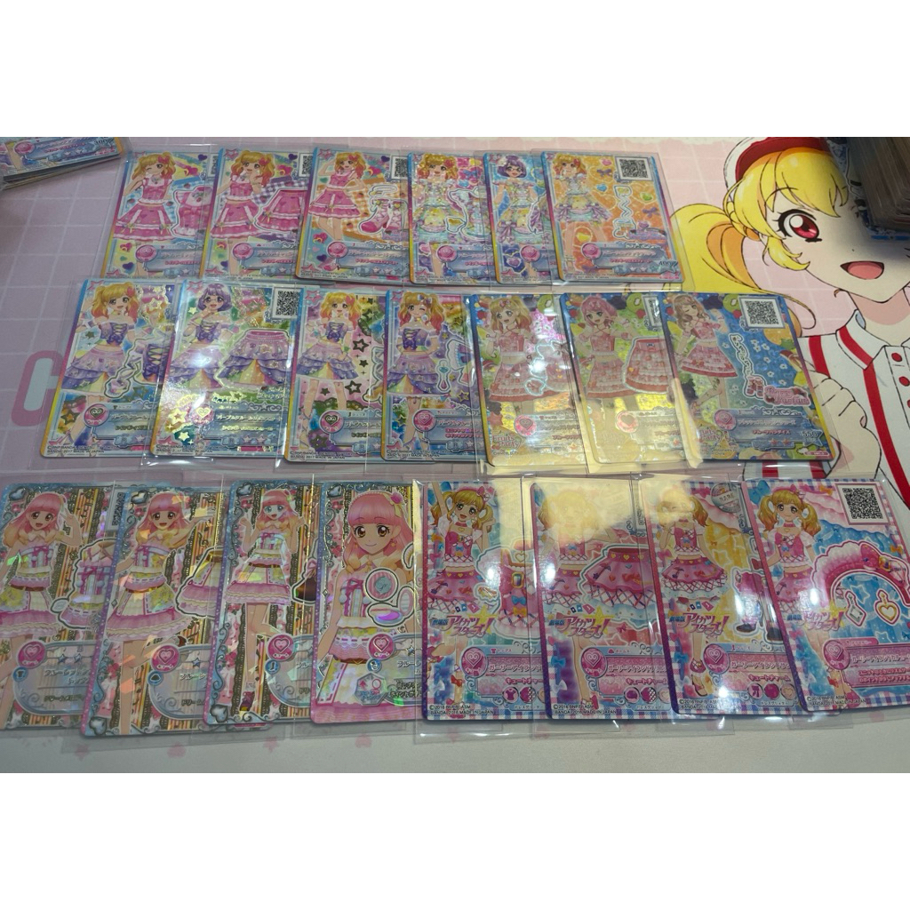 Aikatsu Stars Aikatsu Friends Yume Mahiru Laura Koharu Aine Rainbow Berry Parfait Berry Parfait Suga