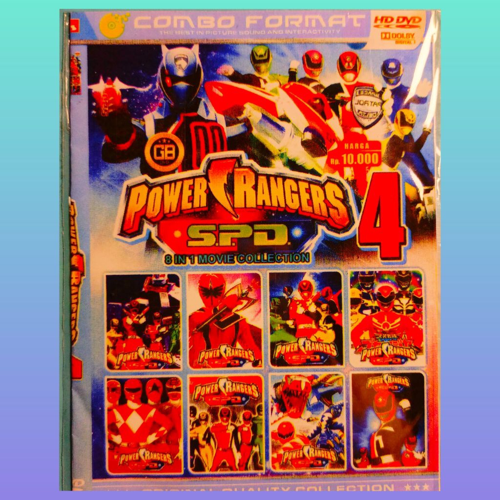 Kaset film power rangers spd 1 koleksi isi 8 judul pilihan terpopuler
