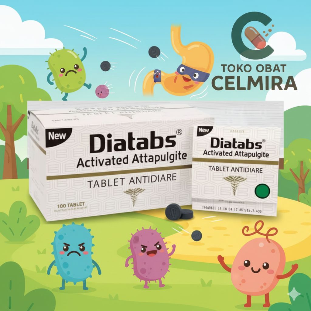 Diatab Tablet – Obat Diare Dewasa & Anak