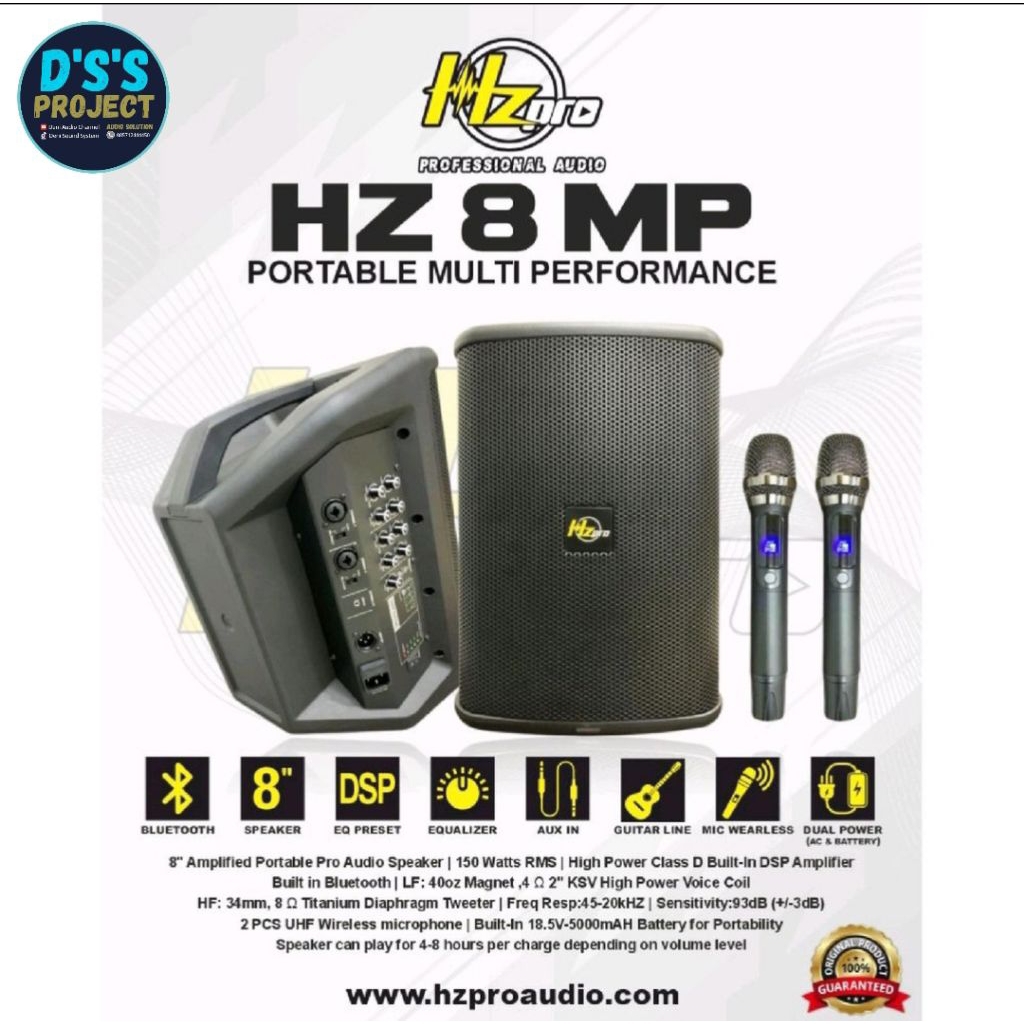 HZ pro Speaker Portable syatem