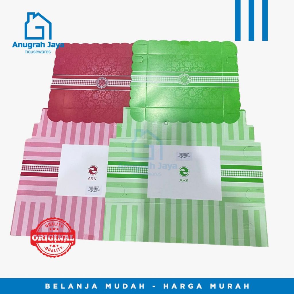 Dos Kue/Dos Snack R5K CTK CUT TBL Tebal set isi (20Pcs)