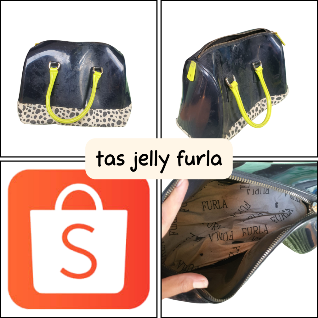 HTSPRELOVED TAS JELLY FURLA TAS JINJING TAS FASHION TAS WANITA