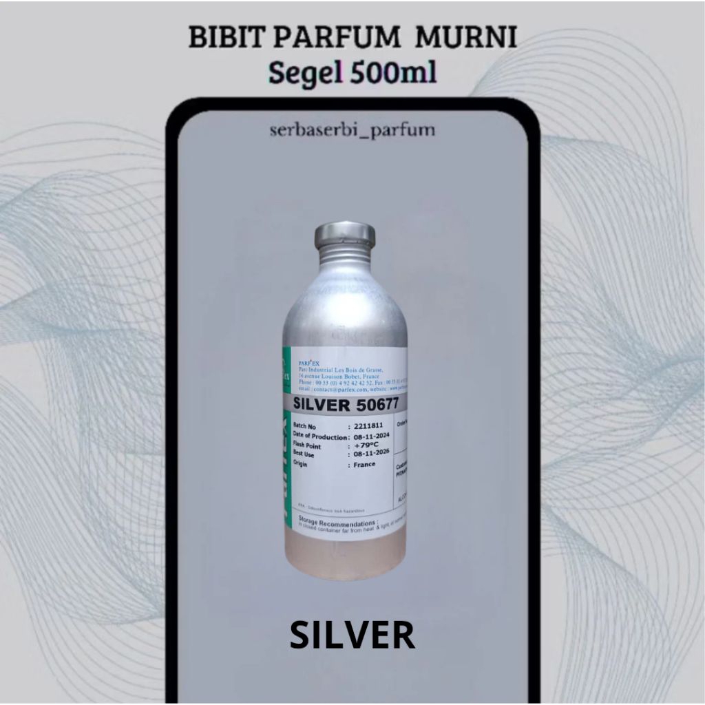 PARFUM SILVER BY PARFEX 500ML SEGEL