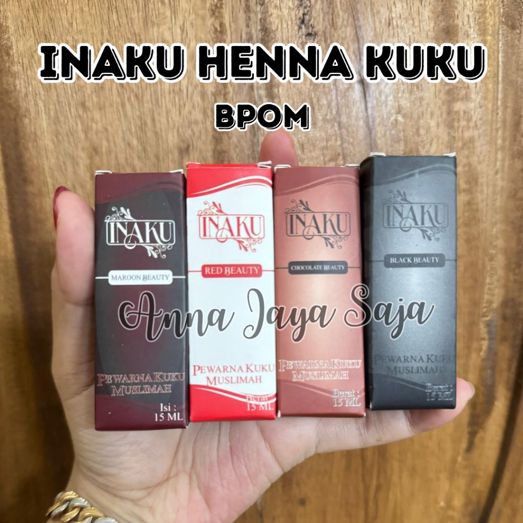 (BPOM) INAKU HENNA KUKU - HENNA KUKU INAKU - INAI KUKU HALAL