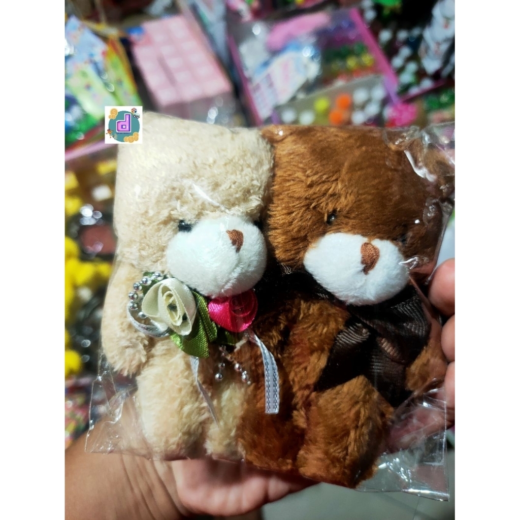 Gantungan Kunci Boneka/ Gantungan Kunci Teddy Bear/ Ganci Boneka/ Keychain Teddy Bear [ 1 pcs ]