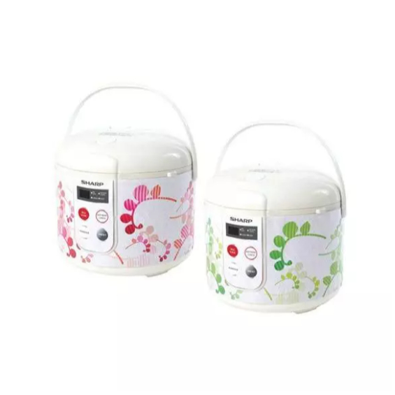 SHARP KS-T18TL-GR/RD RICE COOKER 1,8LT PENANAK NASI Magicom 1800ml Touch Panel 4in1