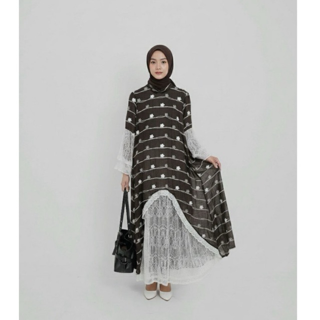 Gamis Santily Garis Tencel Premium