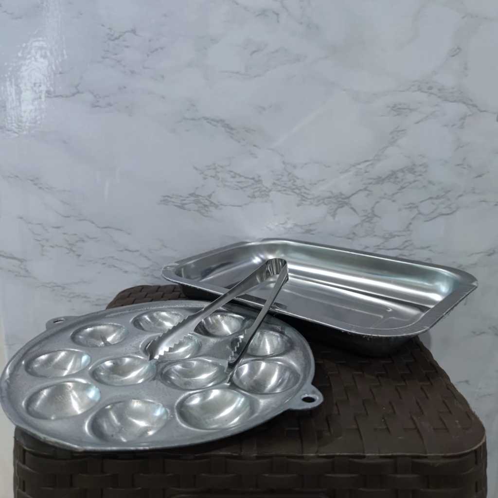 [ MURAH BANGET.. ] BAKLOR CETAKAN KUE CUBIT 12 LUBANG / CETAKAN TELOR / PUKIS / TAKOYAKI / LOYANG + 