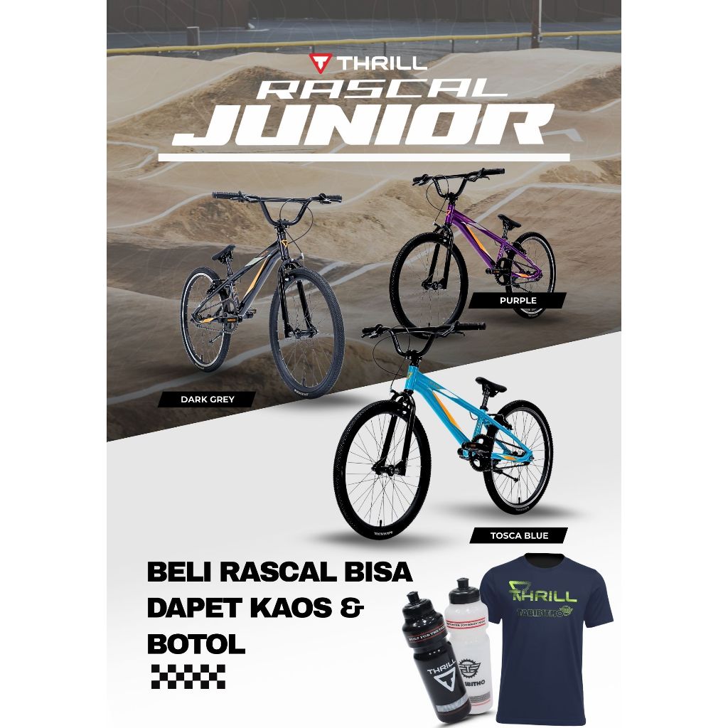 SEPEDA BMX THRILL RASCAL JUNIOR SEPEDA ANAK