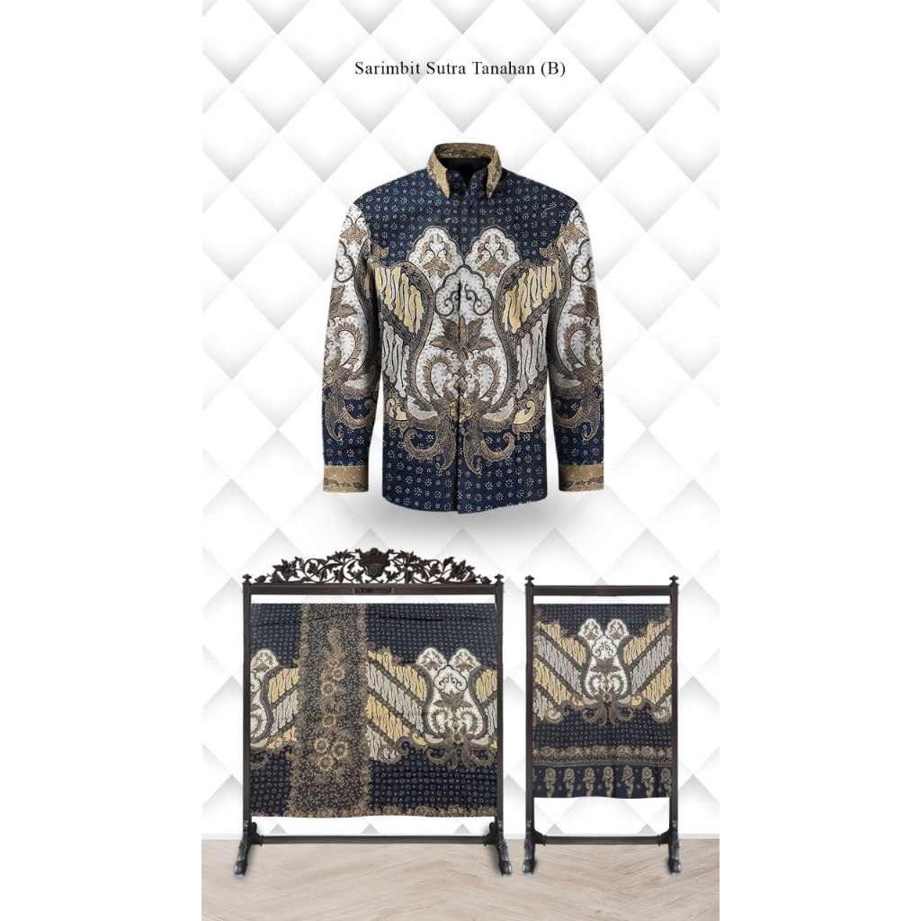 Kain batik tulis sarimbit sutra atbm tanahan batik couple tanmalaka443