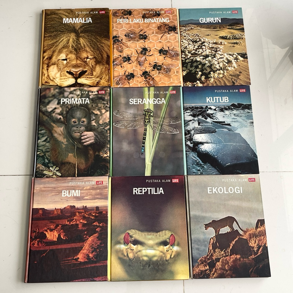 BUKU PUSTAKA ALAM LIFE PERILAKU BINATANG SERANGGA BUMI PRIMATA IKAN GUNUNG MAMALIA EVOLUSI REPTILIA 