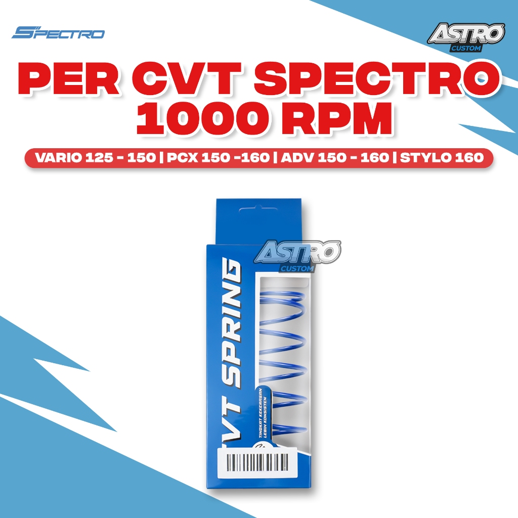 Spectro Per CVT 1000 RPM Vario 125 150 110 Karbu PCX 150 CBU ADV 150 ADV 160 Upgrade CVT Racing