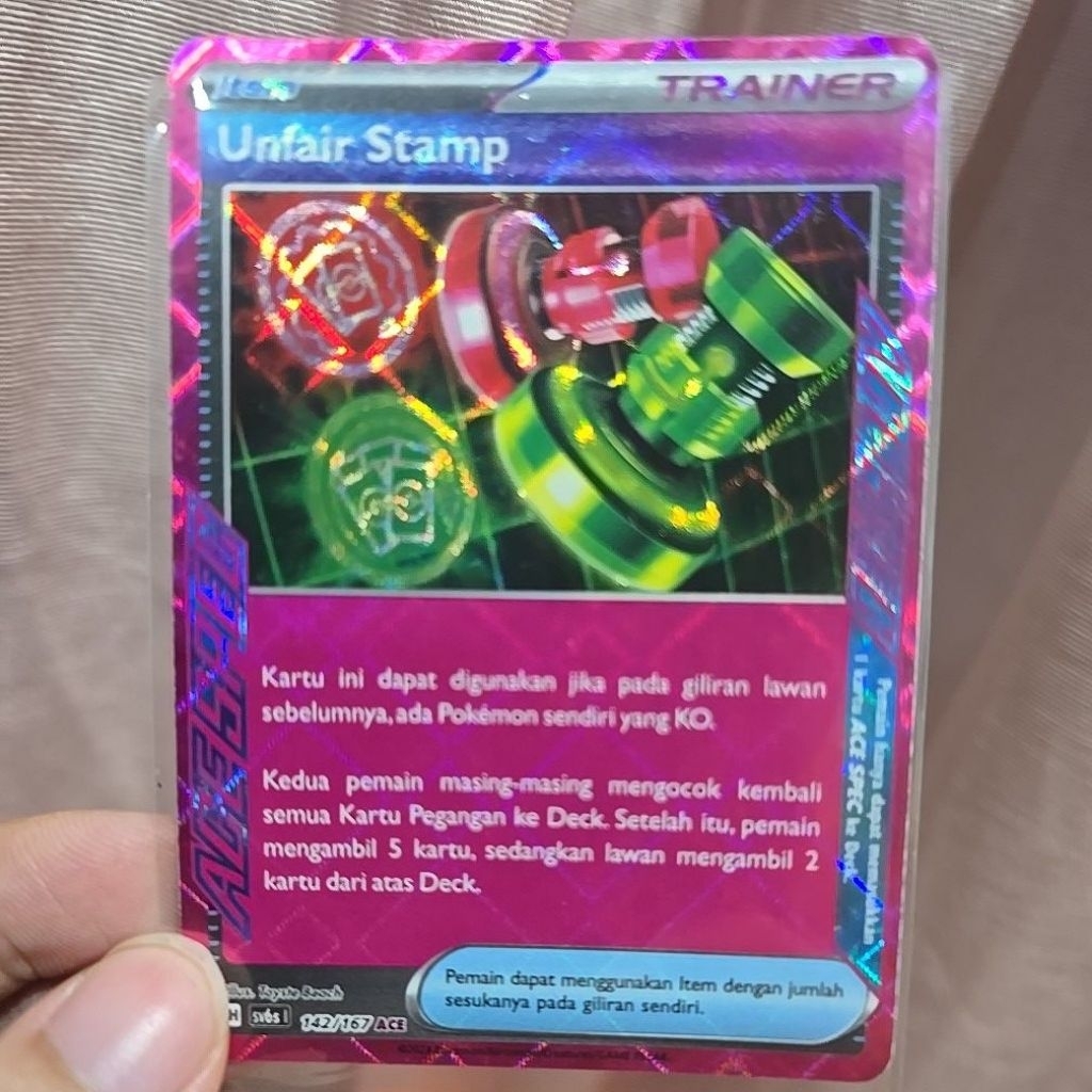 ACE SPEC Unfair Stamp 142/167
