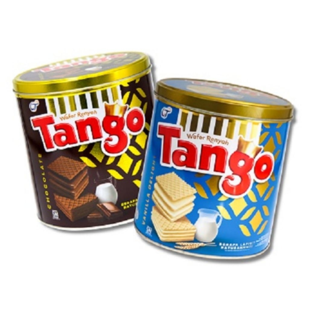 Tango Wafer Kaleng Coklat Vanila