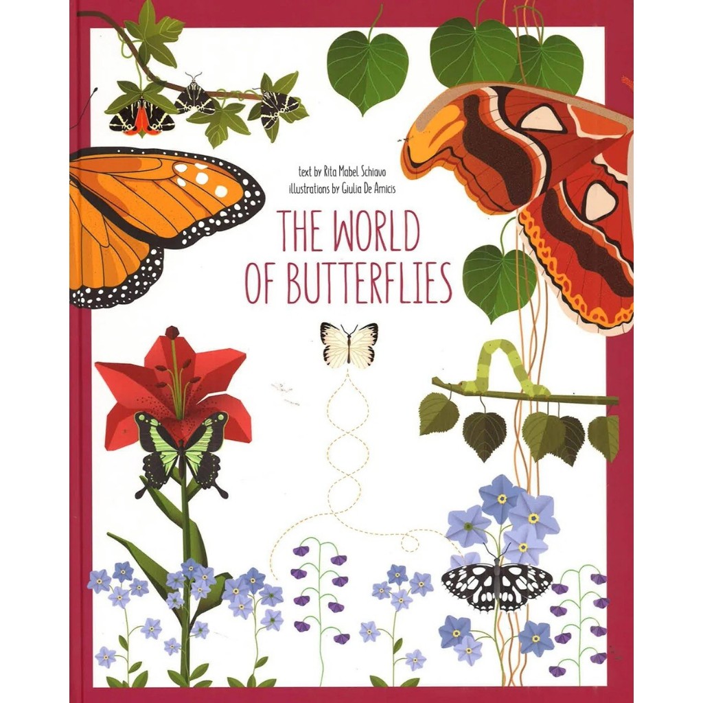 The World Of Bees Butterflies Children's Activity Books mainan edukasi anak import hadiah kado ultah