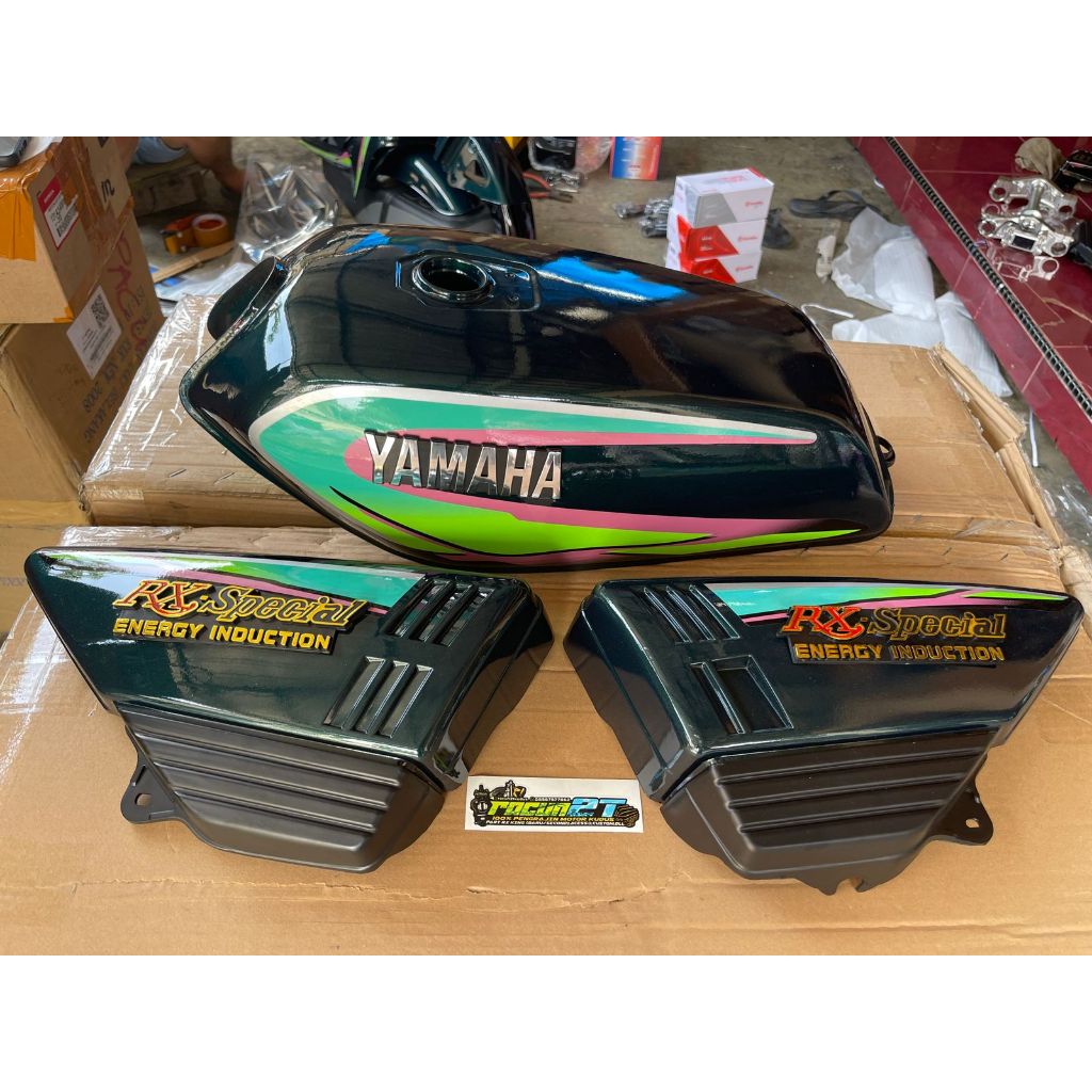BODY SET YAMAHA  RX S SPESIAL HIJAU IJO