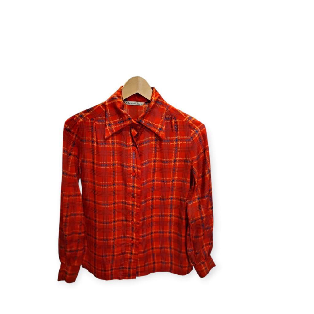 Christian Dior Orange Kemeja