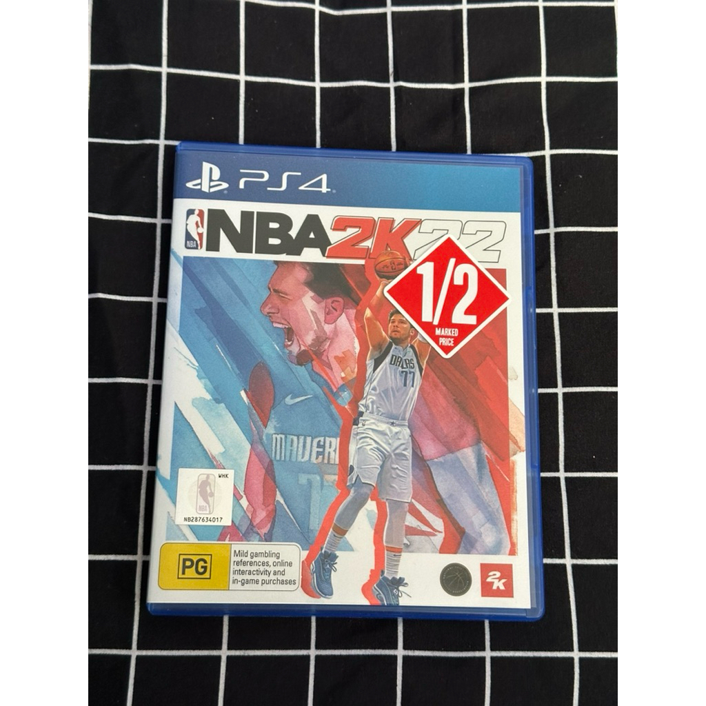 Kaset BD Ps4 NBA 2K22 Second Mulus